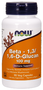 NOW Beta-Glucan is blended into a synergistic base of Maitake Mushrooms for added power..